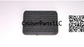 Pedal Pad For Brake Or Clutch 1979-1990